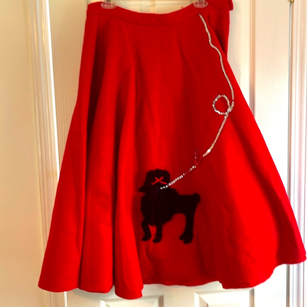 Poodle Skirt, hand made.